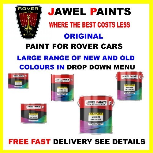 Car paint rover colours - 2k,