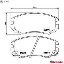 BRAKE PAD SET DISC BRAKE P 30