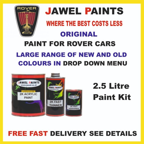 Car paint rover colours - paint,