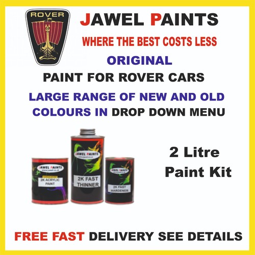 Car paint rover colours 2 - 2k,